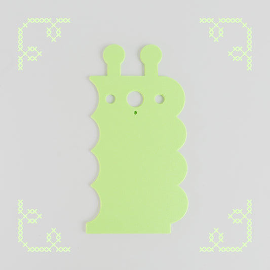 pobrecito the caterpillar pottery rib tool