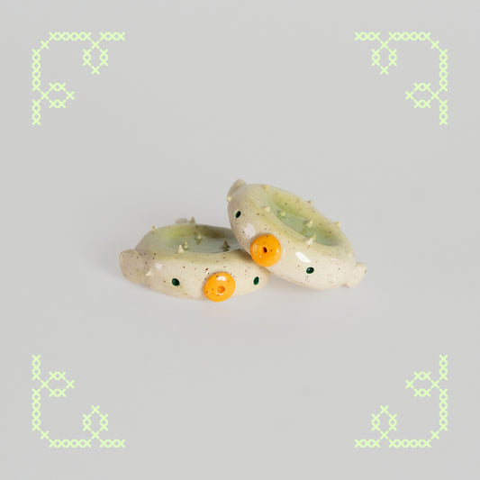 sago the pufferfish worry stone