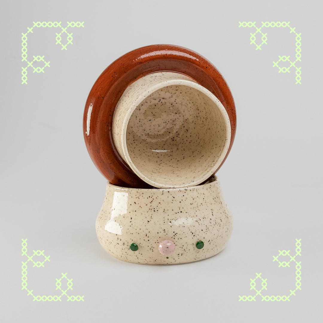 kashi the shiitake mushroom mini butter keeper - oopsie