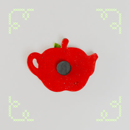applehead teapot magnet