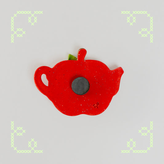 applehead teapot magnet