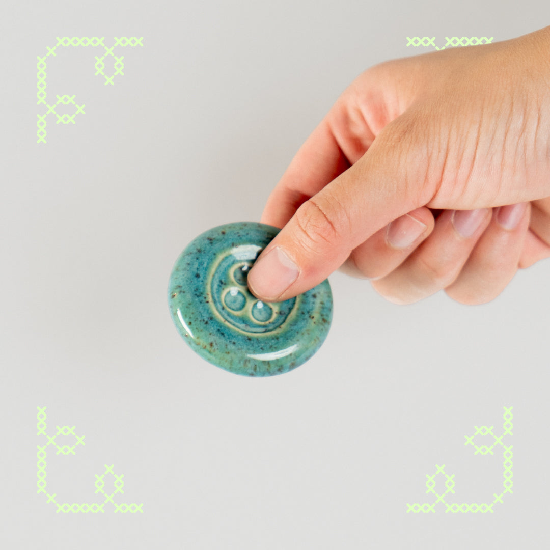 bloo button worry stone