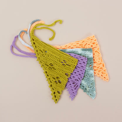 Algae Ecology-Inspired Crochet Bandana