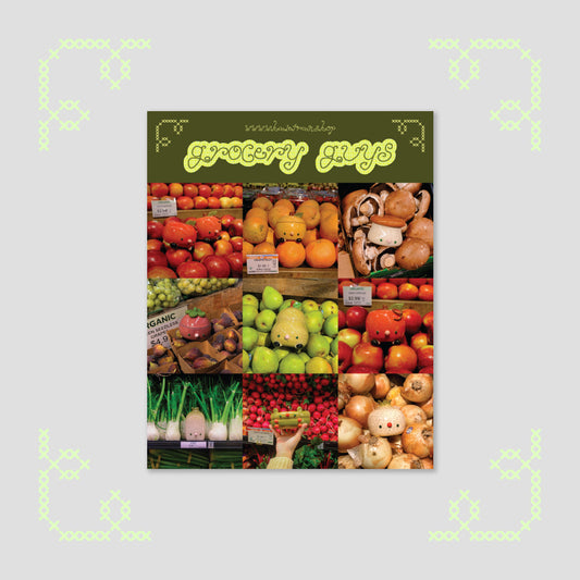 grocery guys grid sticker sheet *pre-order*