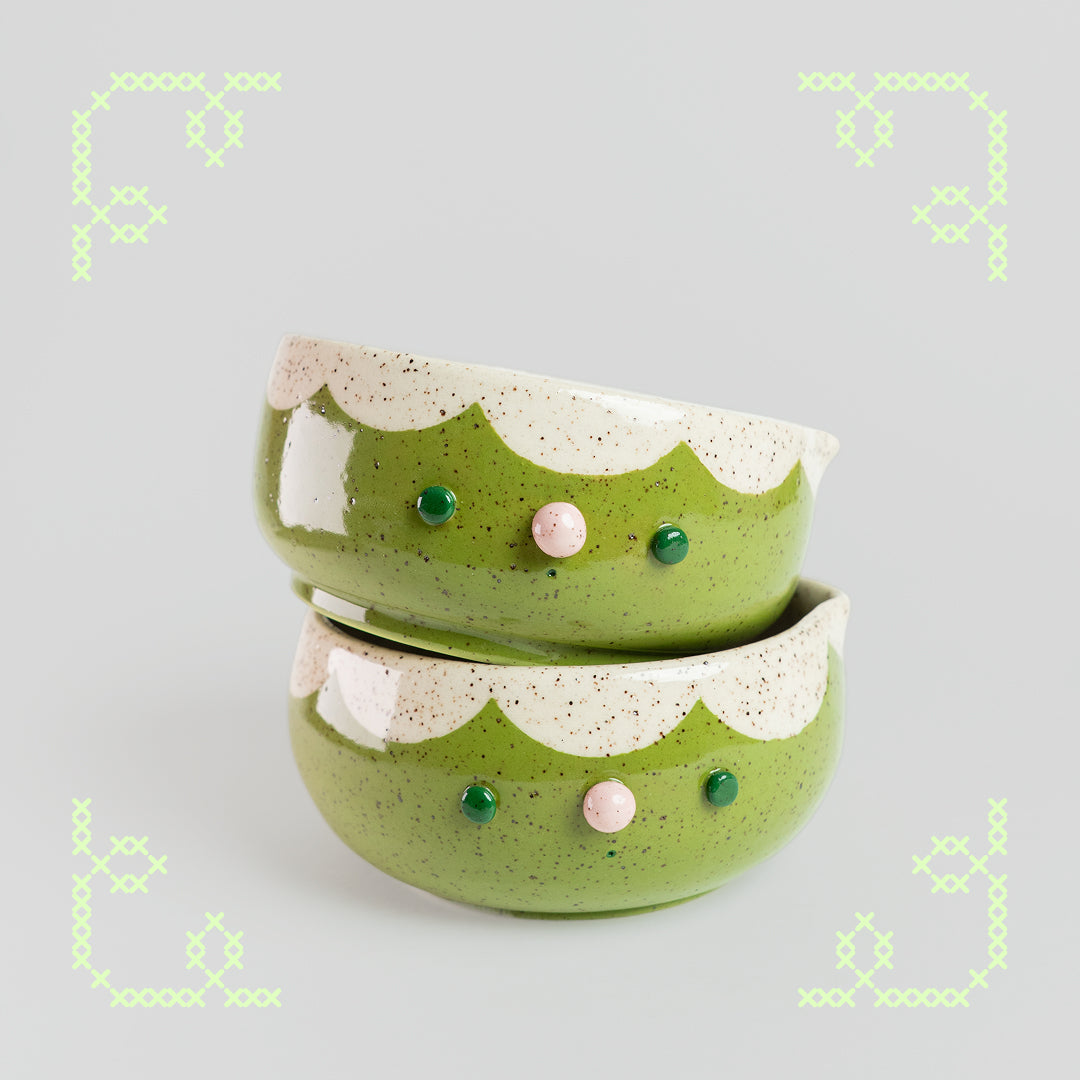 montagne the mountain matcha bowl