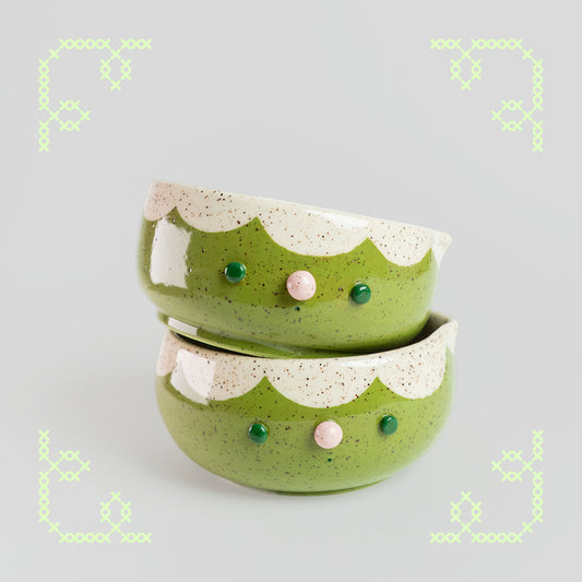 montagne the mountain matcha bowl