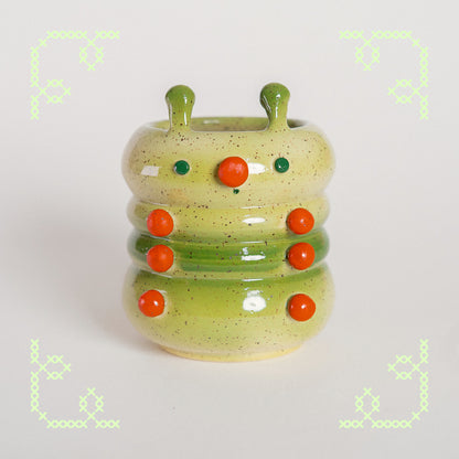 pobrecito the caterpillar vase