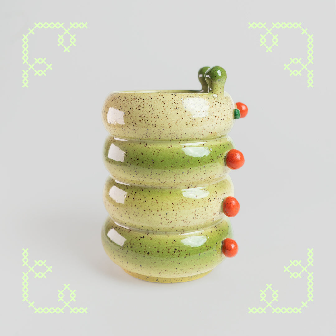pobrecito the caterpillar cup - tall