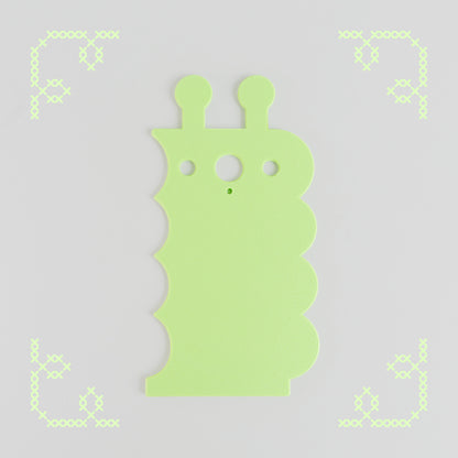 pobrecito the caterpillar pottery rib tool