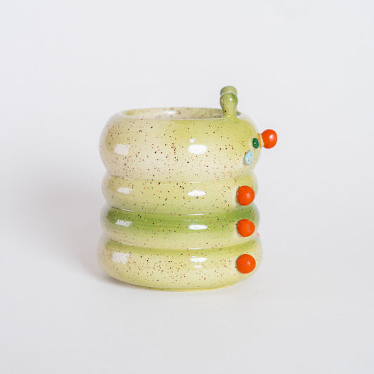 pobrecito the (crybaby) caterpillar vase