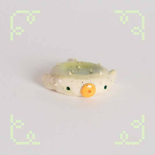 sago the pufferfish worry stone