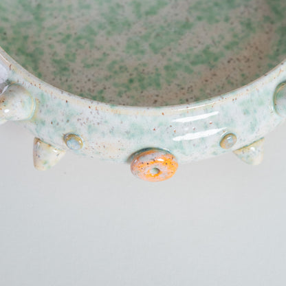 sago the puffer ikebana dish