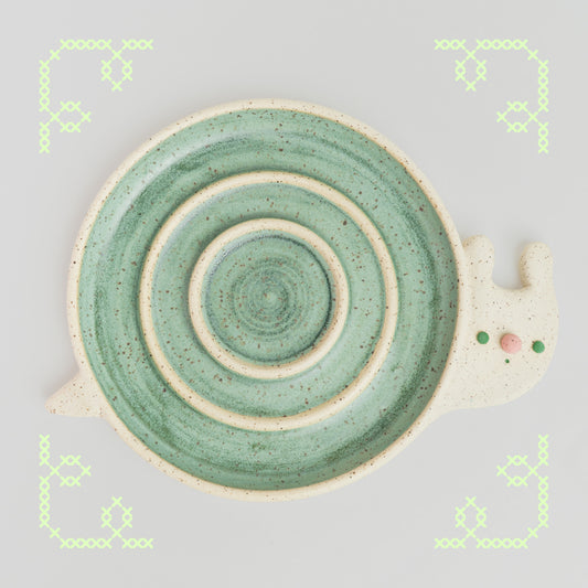 snell the snail plate - winter
