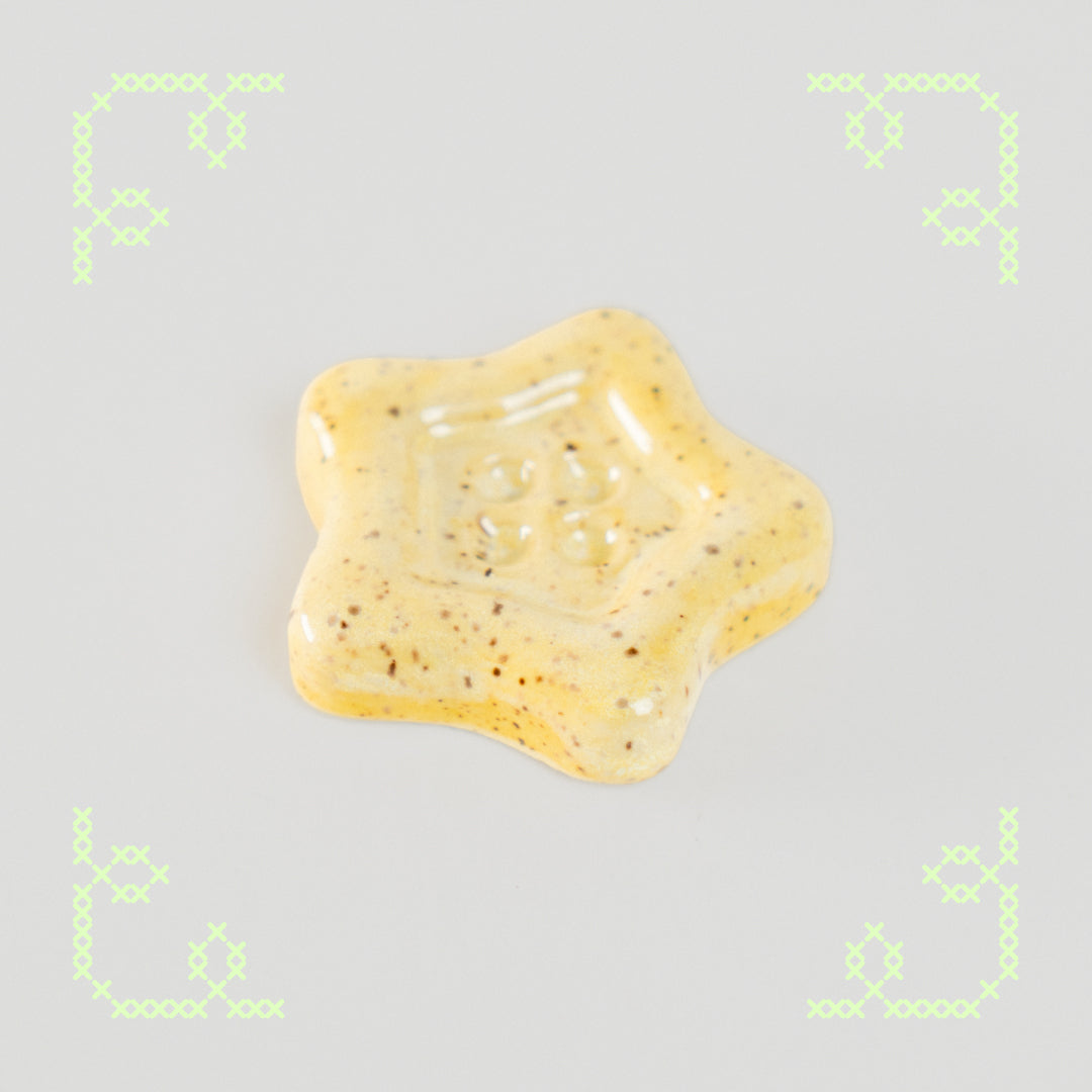 star button worry stone