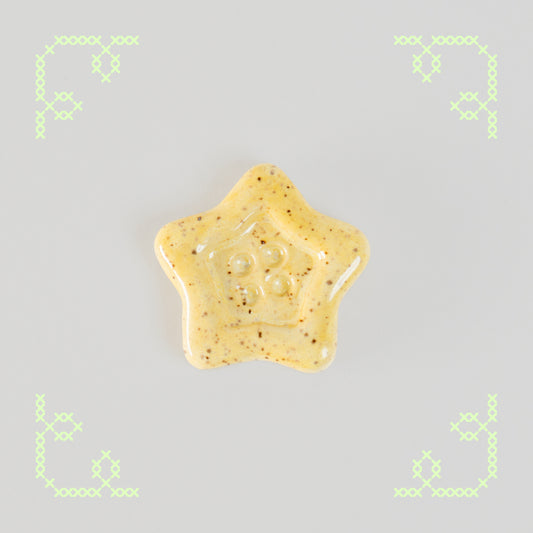 star button worry stone