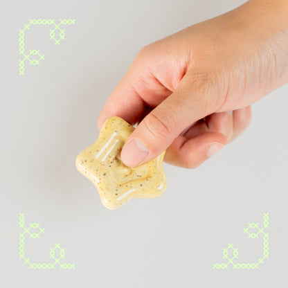 star button worry stone