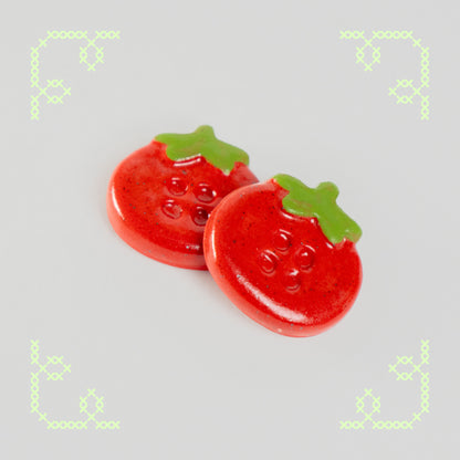 cherry tomato button worry stone