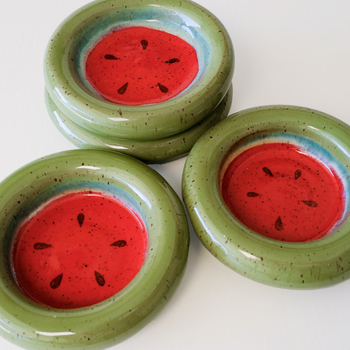 Watermelon Bubble Plate