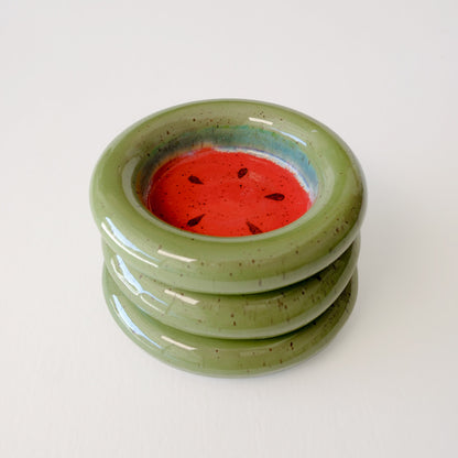 *RAFFLE* Watermelon Bubble Plate Set