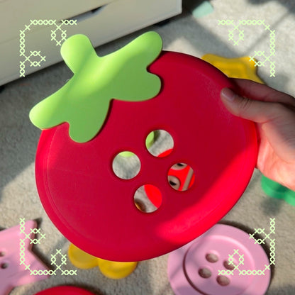 whale's whimsical giant button stl & 3mf files - kit 1